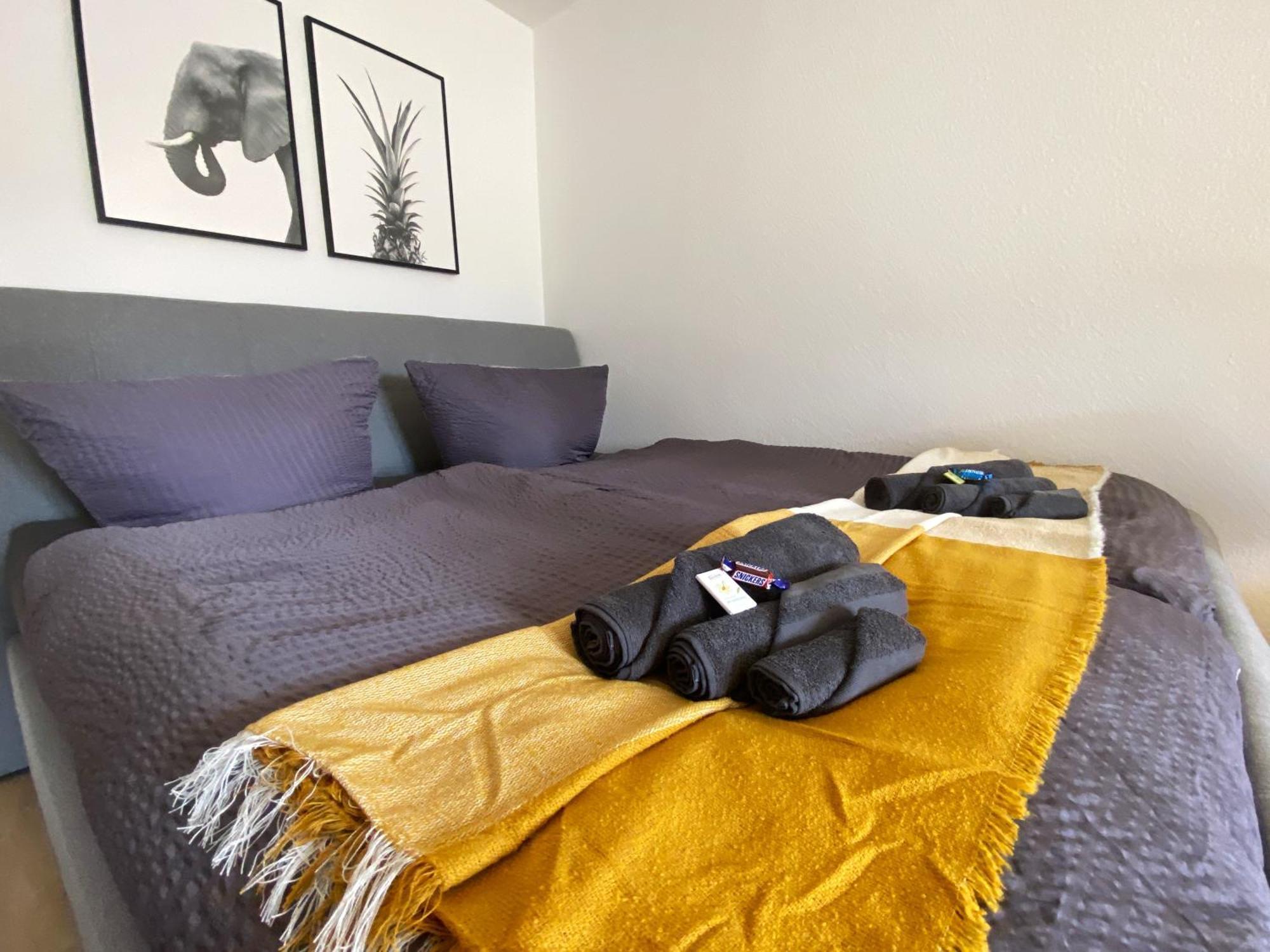 Schoelerberg Apartment Mit Tiefgaragenparkplatz Und Kingsize-Bett Osnabrück Екстериор снимка